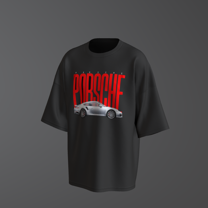 Porsche Classic T-Shirt (Black)